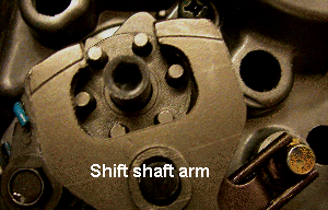 shift shaft centering stud,